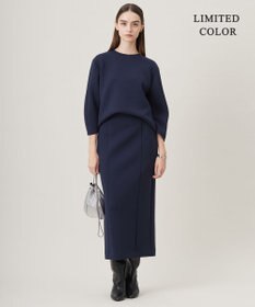 ICB L 【洗える・WEB限定カラーあり】コンパクトダブルフェイス トップス