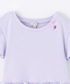 ANY KIDS 刺繍チュールワンピース