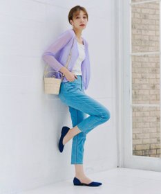 Tiaclasse  【ストラップ付き】編みこみミニバゲットバッグ