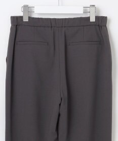 J.PRESS LADIES 【洗える】PLAIN WEAVE トロ  テーパード パンツ