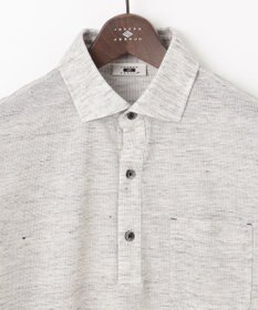 JOSEPH ABBOUD 【吸水速乾/軽量】リネンTOPピケ ポロシャツ