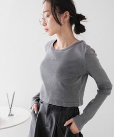 WEGO ヴィンテージウォッシュリブロンT