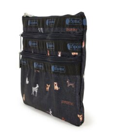 LeSportsac 3ZIP COSMETIC/ウーフワンダーランド