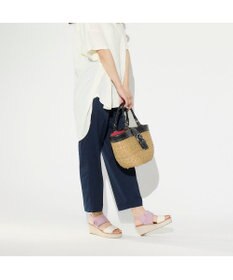 ing <ing>ワンポイントウエッジソールサンダル