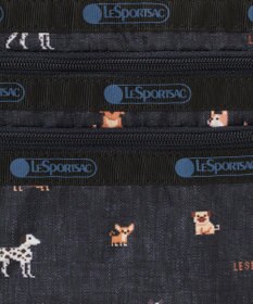 LeSportsac 3ZIP COSMETIC/ウーフワンダーランド