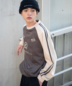 WEGO 【ユニセックス着用ITEM】フェイクスウェードゲームプルオーバー