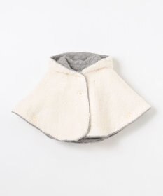 組曲 KIDS 【90㎝】くま耳 キルトマント