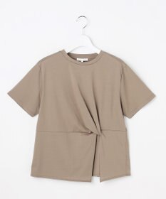 自由区 S ツイストディテール Tシャツ