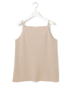 23区 【洗える】シャイニーシアー ニット キャミソール