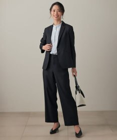 J.PRESS LADIES S ストライプジャガード バンドカラー カットソー