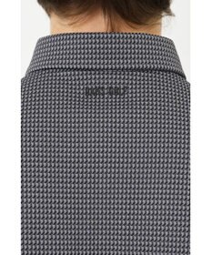 DAKS 【DAKS GOLF】 ジャガード長袖ニットポロ