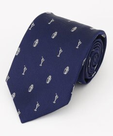 J.PRESS MEN 【JOKE TIE COLLECTION】カクテル ネクタイ ネイビー系8
