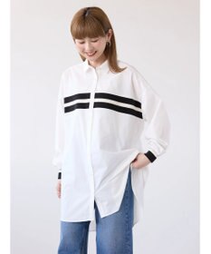 AMERICAN HOLIC リブラインシャツチュニック