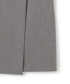 BEIGE， ZEPHYR / レザー切り替え ラップスカート