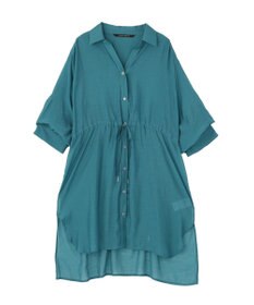 YECCA VECCA シアー2way袖バルーンチュニック