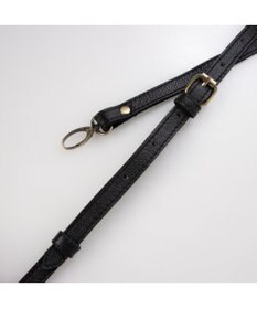 UNBILLION ピークスピーク PEAKS PEAK / ソフトレザーマルチストライプラウンド2wayバッグ