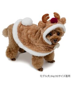 PET PARADISE ペットパラダイス トナカイさん ポンチョ 小型犬