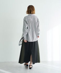 YECCA VECCA 異素材MIXロングスカート