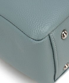 style code 【PADMA/パドマ】 キーチャーム付 本革ベルトデザインハンドバッグ