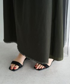 YECCA VECCA 異素材MIXロングスカート