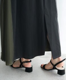 YECCA VECCA 異素材MIXロングスカート