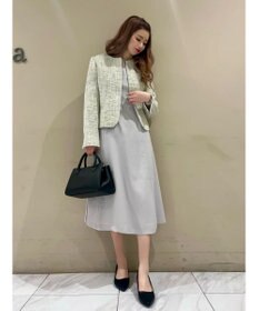 Green Parks ｅｆ－ｄｅ　フィット＆フレアワンピース