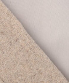 UNFILO ウールブレンド ノーカラーコート