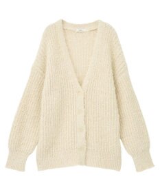 earth music&ecology 【予約】カラーミックスシャギーカーディガン