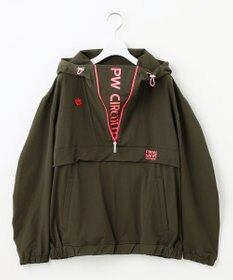 PW CIRCULUS 【 伸縮性あり 】【WOMEN】シャーリングアノラック ブルゾン