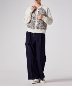 Paul Smith Horseshoe Leopardジップアップ ニット