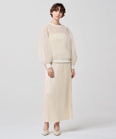 uncrave シアー ラッセル トップス（uncrave WHITE）