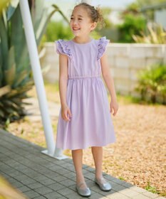 組曲 KIDS 【150-160cm】ビーチコーミングスカラップ ワンピース