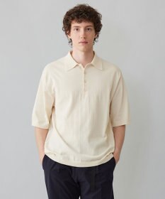 UNFILO MENS FINE MOVE ニットポロ [24年春夏商品]