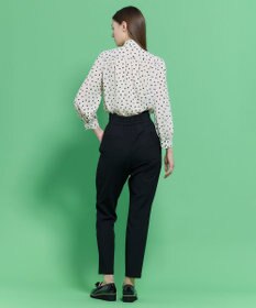 TOCCA PROMISE RIBBON ROSETTE ドット柄ブラウス