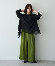 YECCA VECCA 裾アシメデザインプルオーバー②