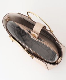 自由区 エンボスクロコマルチＷＡＹバッグ