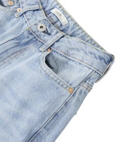 earth music&ecology 【セルフカット可】ワイドデニムパンツ