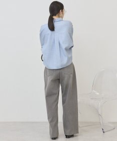 AMERICAN HOLIC ミニチェックショート丈シャツ