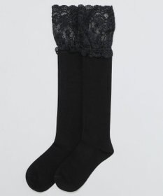 WEGO レース切替ハイソックス