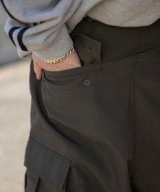 WEGO ナイロンカーゴパンツ