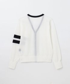 GRACE CONTINENTAL ラインVネックニットカーディガン