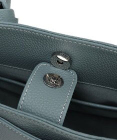 style code 【PADMA/パドマ】 キーチャーム付 本革ベルトデザインハンドバッグ