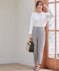 ANY SIS 【洗える】褒めらレディ テーパード パンツ