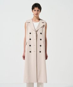 GRACE CONTINENTAL バックプリーツトレンチワンピース