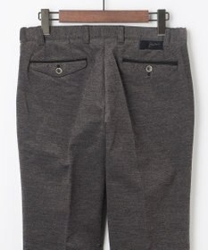 JOSEPH ABBOUD 【ウエストも伸びる！/暖かパンツ/オーガニックコットン使用】ライスコールストレッチパンツ