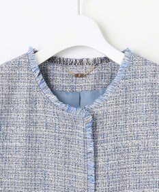 自由区 【カタログ掲載・セットアップ対応】ライトミックスツイード ジレ