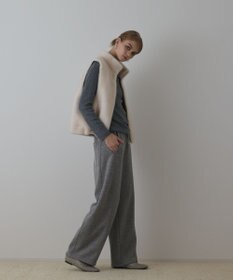 GRACE CONTINENTAL エッグラインカットパンツ