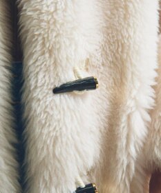 GRACE CONTINENTAL ウールボアショートコート