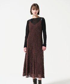 GRACE CONTINENTAL モールレースキャミワンピース