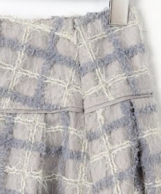 Feroux ラメチェック フレアスカート